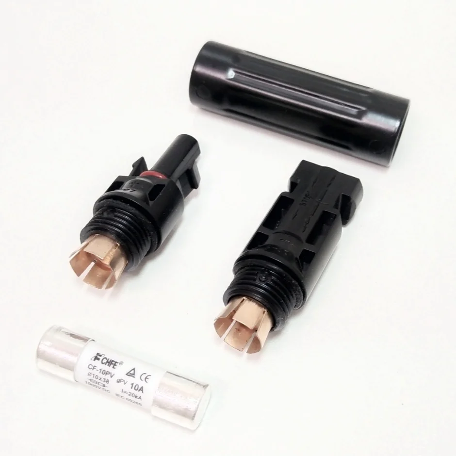 Newly In-line Fuse solar Connector 30A 20A 15A 10A Solar PV protection 1000 VDC Male to Fem Photovoltaic | Обустройство дома