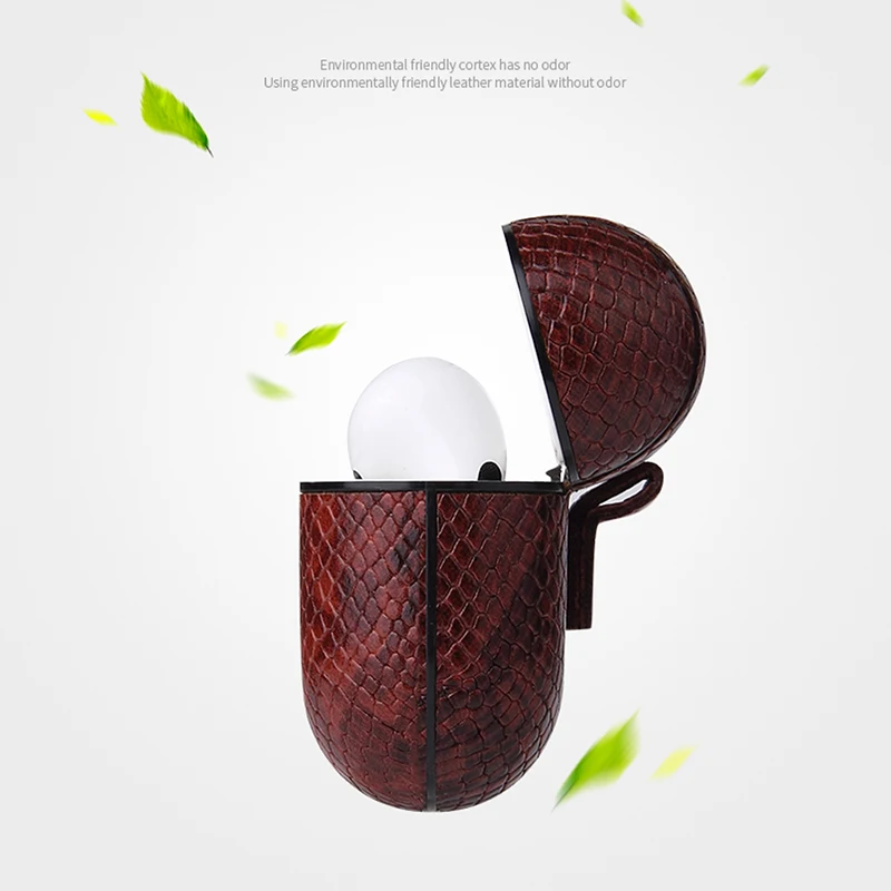 Отличный кожаный чехол для Airpods Pro 3 2 1 противоударный Air pods защитный Apple correa |