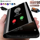 Умный зеркальный флип-чехол для телефона Redmi Note 8 7 6 5 Pro 4 4A 4X 6A 5A Prime Xiaomi Mi 9 SE 8 A1 A2 Lite 5X 6X, чехол-подставка