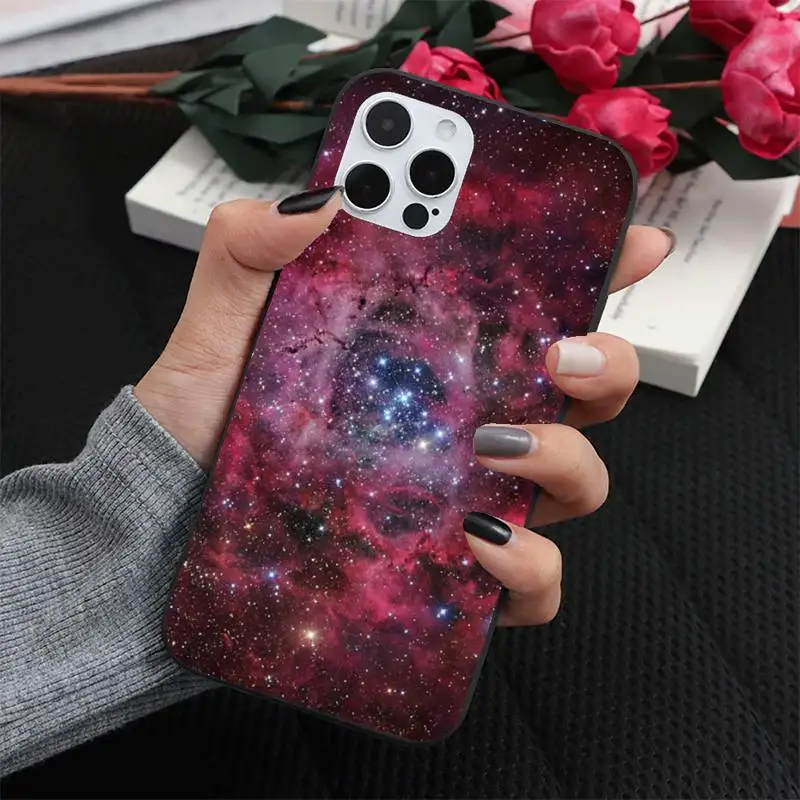 

Cosmic sky Phone Case for iPhone 7 8 11 12 Pro X XS XR Samsung A S 10 20 30 51 Plus pro Max funda