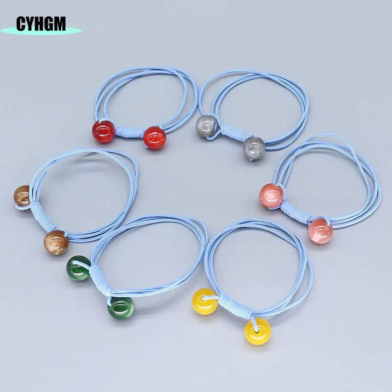 New Fashion korean amber Hair rope Accessories for Women hair ties Lovely elastic bands Girls Band F03-2 |