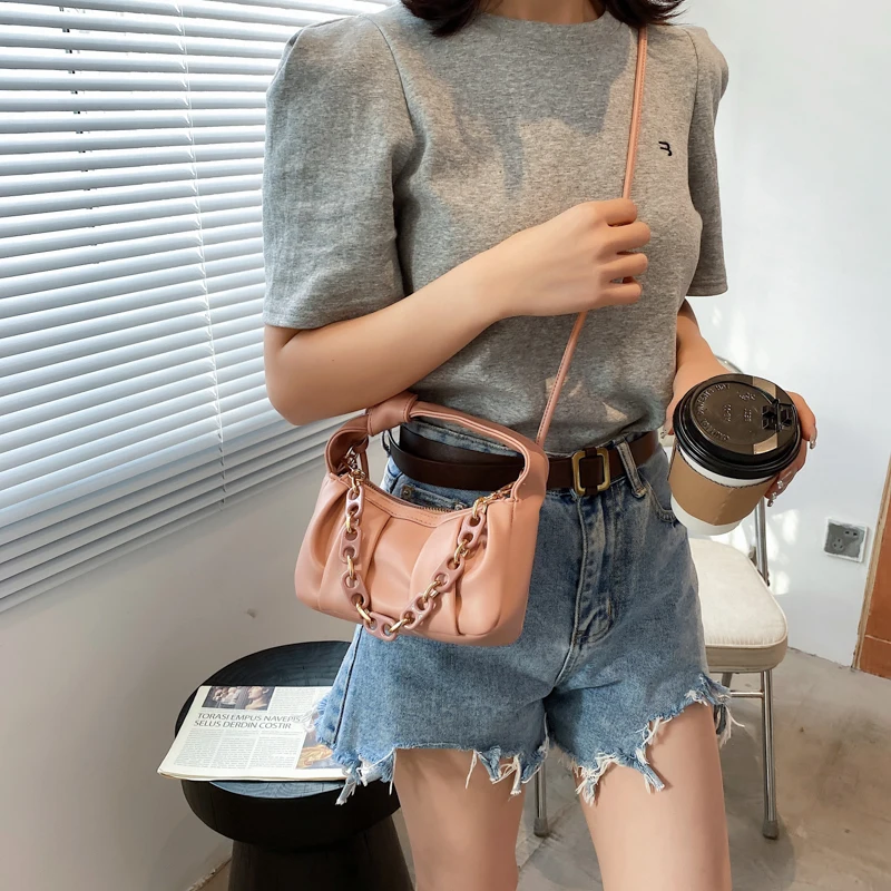 

OLSITTI High Quality Luxury Brand Shoulder Tote Bags for Women 2021 New Fashion Designer Patent Leather Ladies Chain Crossbody