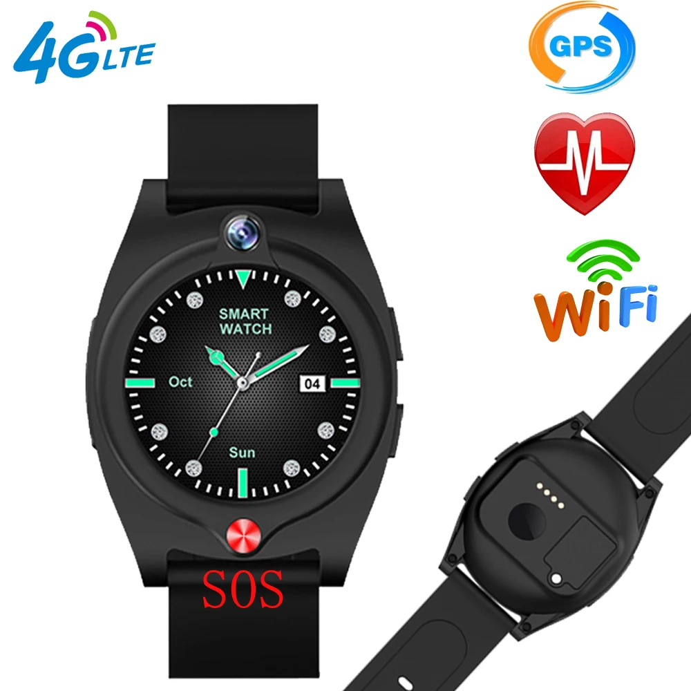 

Умные часы G52 для детей старшего возраста, умные часы с функцией измерения пульса и кровяного давления, с кнопкой SOS, голосовым чат, видеозвон...
