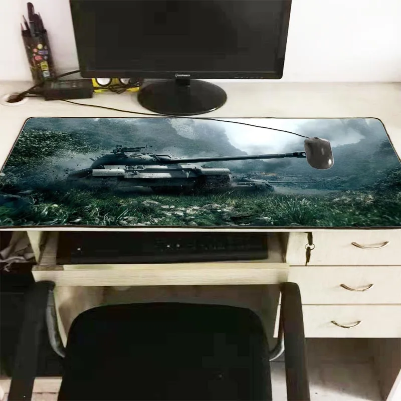 Mairuige World of Tanks 90X40/30X60 см Коврик для мыши Notbook компьютерный коврик для мыши игровой большой замок край коврик для мыши геймер для ноутбука