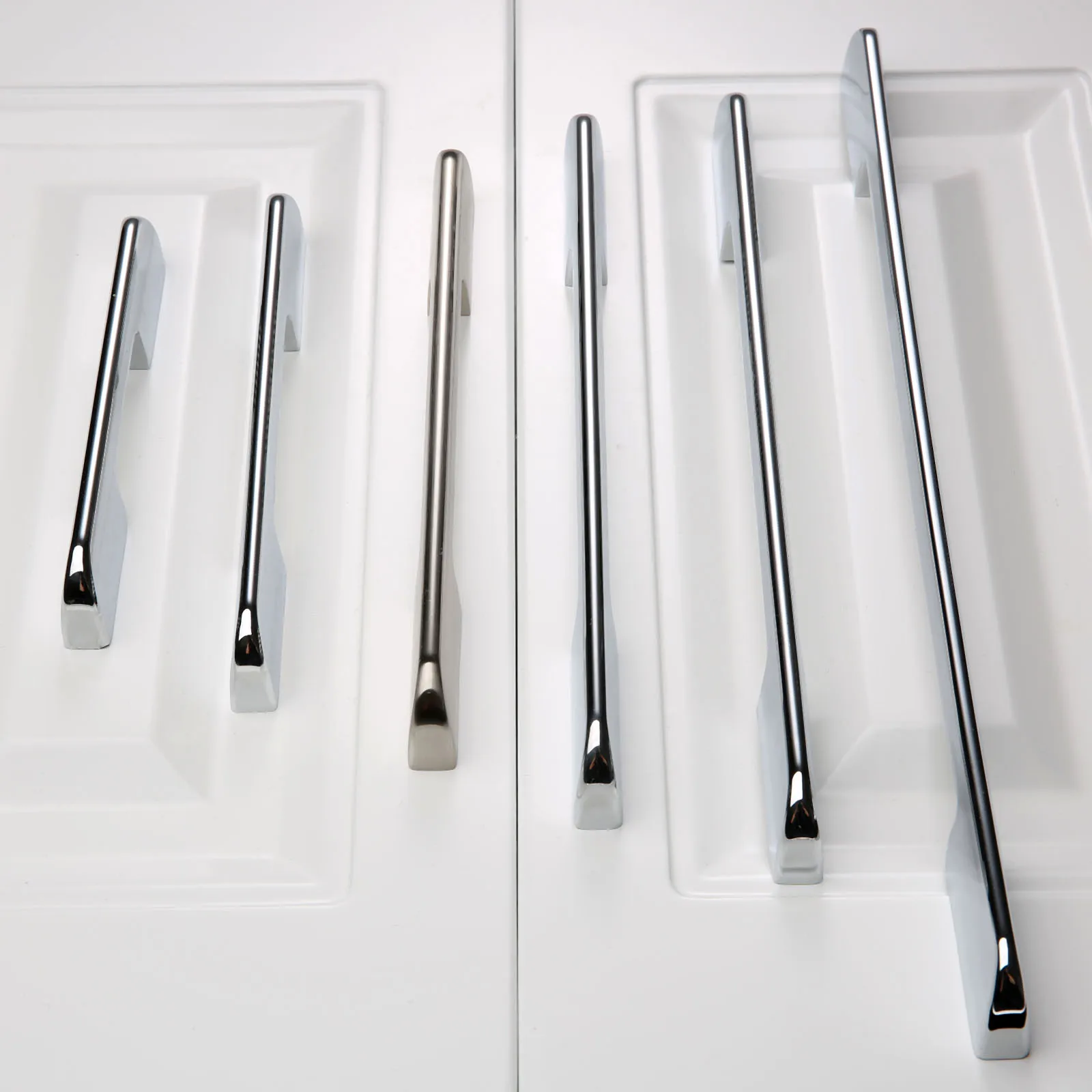 1 шт. 128-320 мм мебельные ручки для шкафа и современного ящика простой Кухня двери из