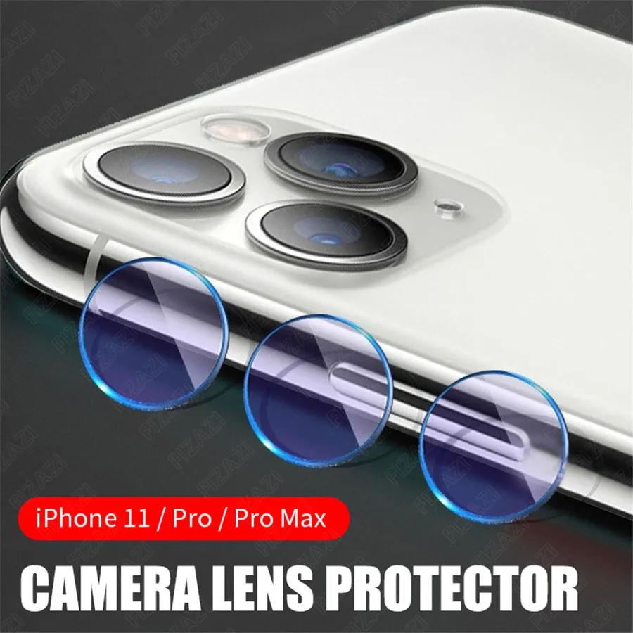 

7 Layer Protection Tempered Glass Film Camera Lens Protector For iPhone 11 Pro Max 9D Full Lens Covers Protectors