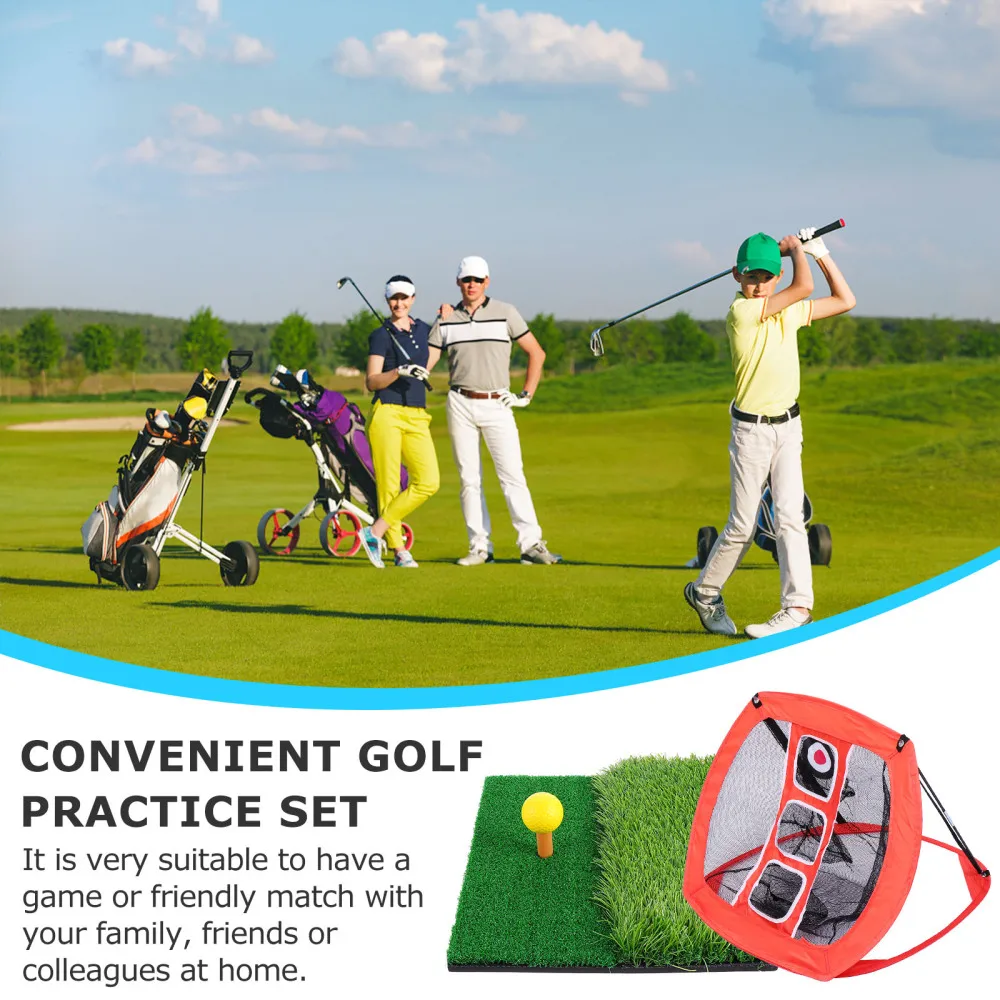 

1 Set of Practice Net Pad Set Indoor Training Net for Sports
