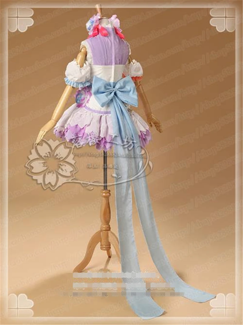 Костюм для косплея Нико Ядзава из аниме Love Live белое платье на День святого