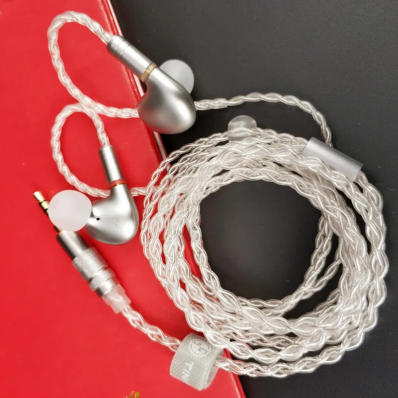 Наушники TINHiFi T2 Plus с динамическим приводом металлическая гарнитура Hi-Fi басами DJ