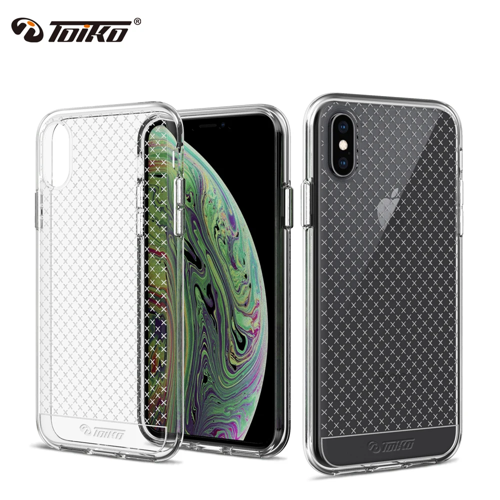 Чехол бампер TOIKO Cyclone из мягкого ТПУ для iPhone 7 8 Plus X XS MAX XR 11|Бамперы| |