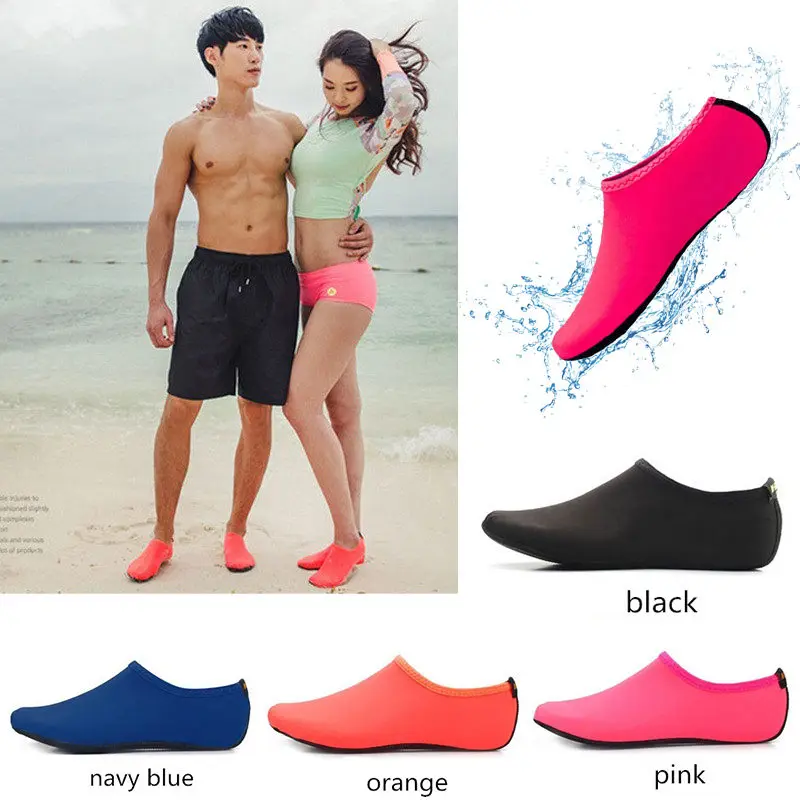 

Water Shoes Men Women Swimming Socks Printing Color Summer Aqua Beach Sneakers Seaside Sneaker Socks Slippers for Men Women