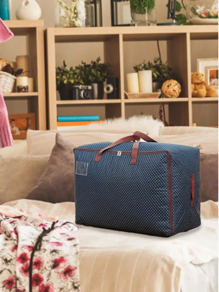 Super Large-capacity Storage Bag 100L/72L/50L Clothing Bedding Under-bed Moisture-proof Waterproof Travel | Дом и сад