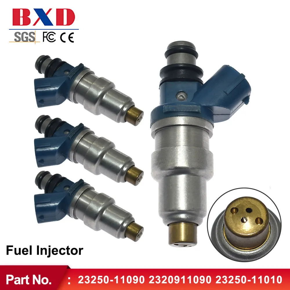 

4 шт. Форсунка топливного инжектора 23250-11090 2320911090-23250 для Toyota Tercel 11010 л L4 1991-1994