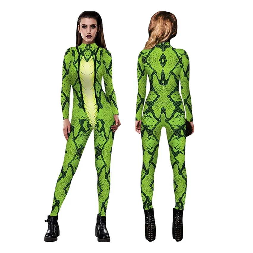 Новинка костюмы для косплея на Хэллоуин взрослых с 3D принтом животных Zentai боди