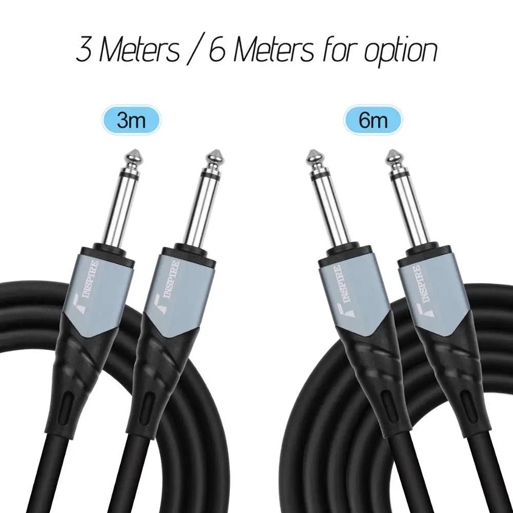 6 метров/20 футов музыкальный инструмент гитарный кабель аксессуары для