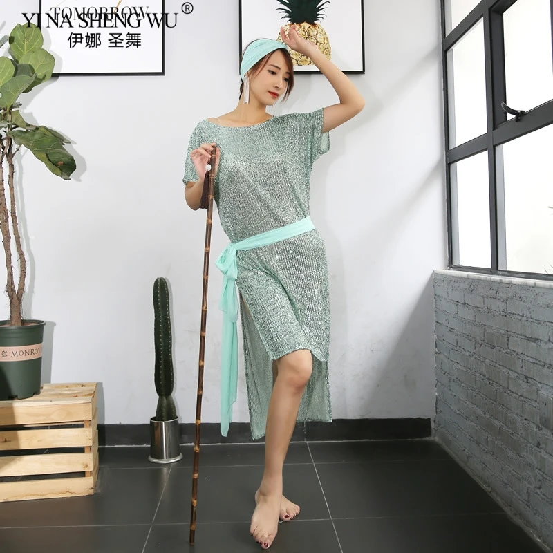 4 шт./комплект Женский костюм для танца живота | Тематическая одежда и униформа