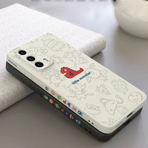 cartoon dinosaur silicone for meizu 18 18 pro and 17 suitable mobile phone case shell free global shipping