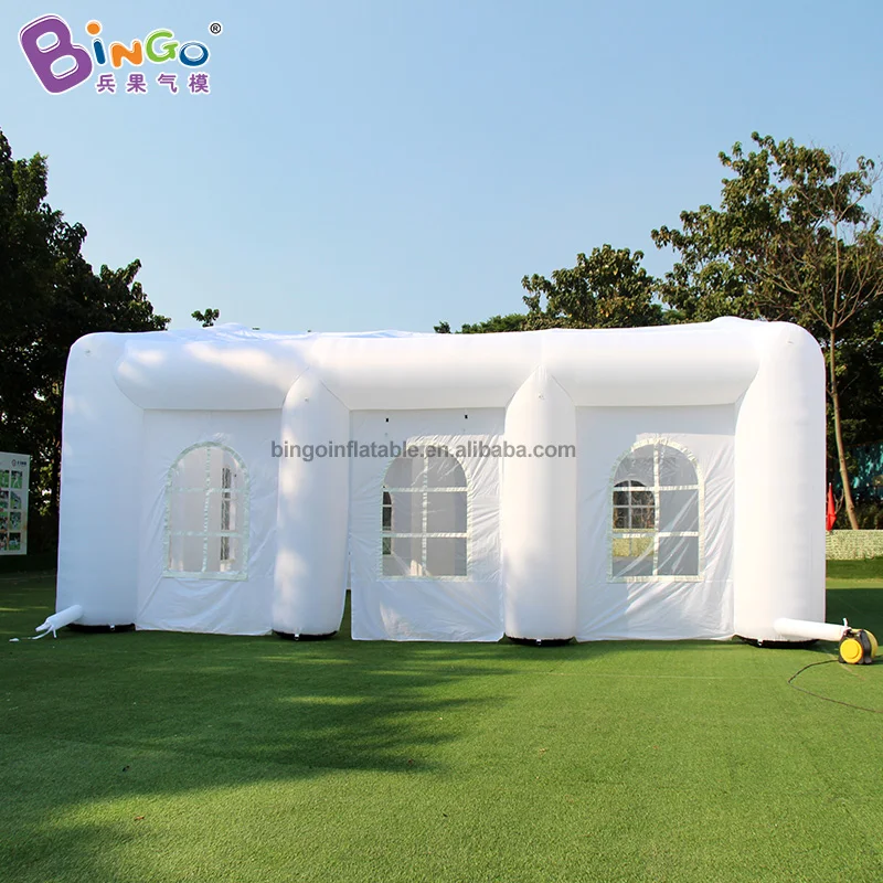 Индивидуальная надувная Свадебная палатка 10 х10 метров большая игрушечная для