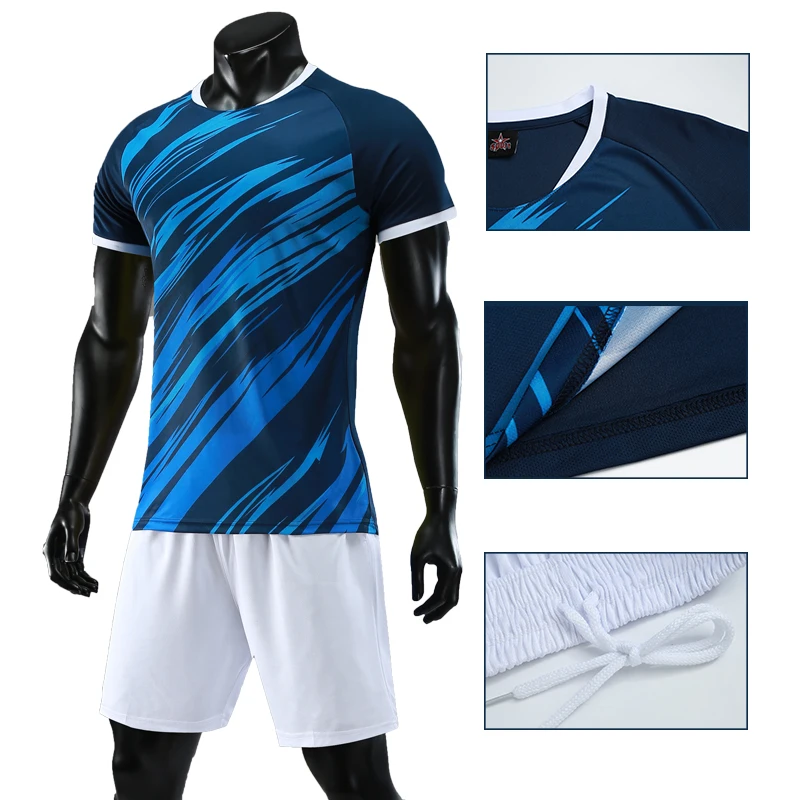 19 20 набор спортивных костюмов для взрослых и детей мужская футбольная форма