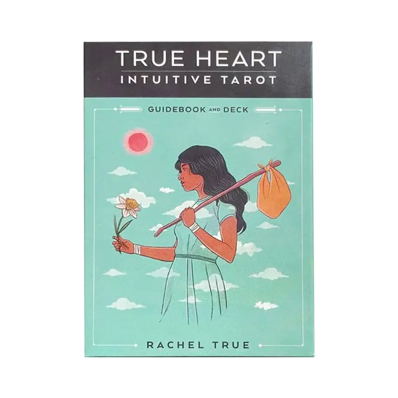 

True Heart Intuitive Tarot Divination Deck English Version Oracle Cards Entertainment Parties Board Game With PDF Guidebook