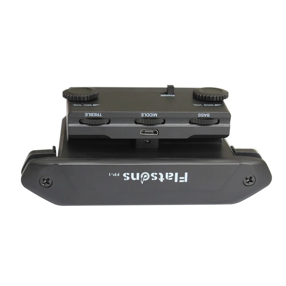 Многофункциональный акустический гитарный пикап Flatsons с двойным звукоснимателем