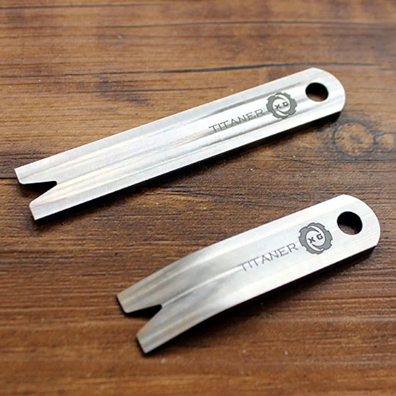 Легкий титановый сплав EDC лома для выживания на природе инструмент|Уличные