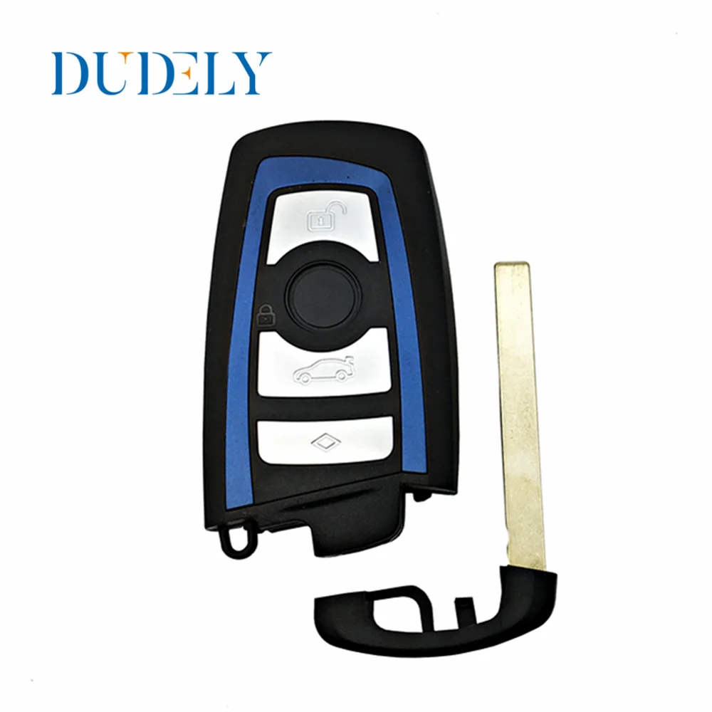 DUDELY 4 кнопки Замена смарт ключ чехол дистанционного ключа автомобиля оболочки