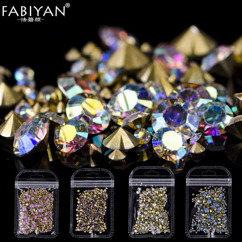 1 шт. смешанные ювелирные аксессуары украшения Стразы AB кристалл акриловый
