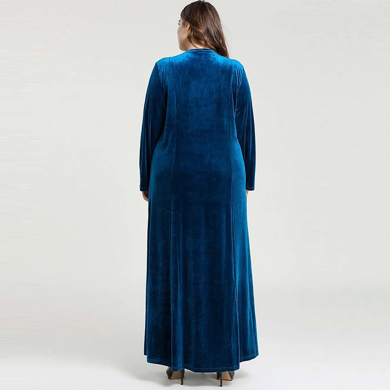 Мусульманское платье мусульманская Турция Мода Большой размер женский арабский