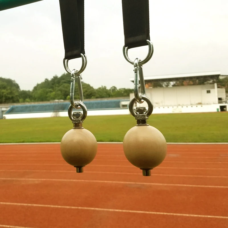 1 набор для спортзала подтягивающая рука деревянная ручка с ремешком Cannonball