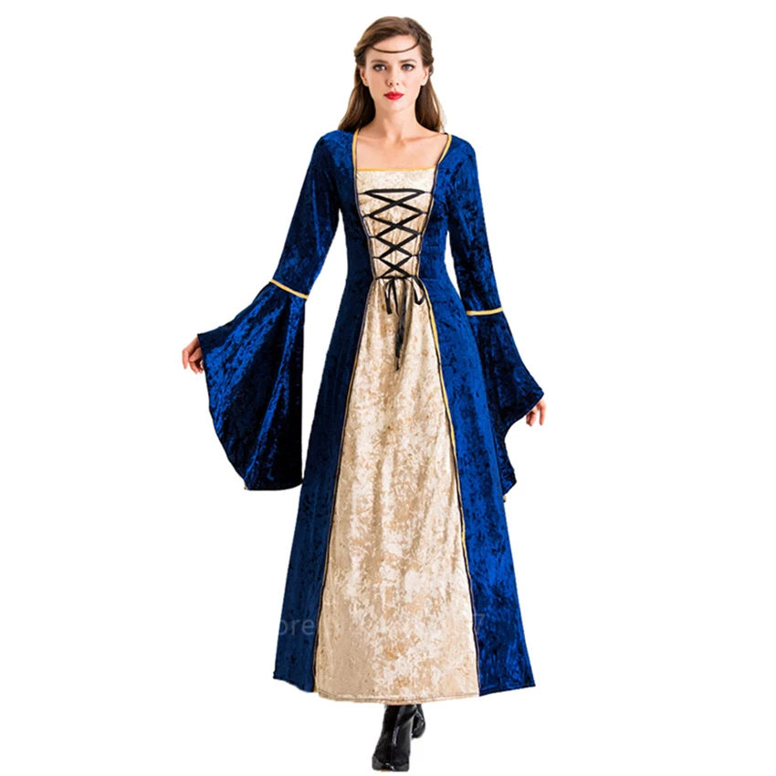 Новинка костюмы для косплея в средневековом стиле женщин платье викторианском