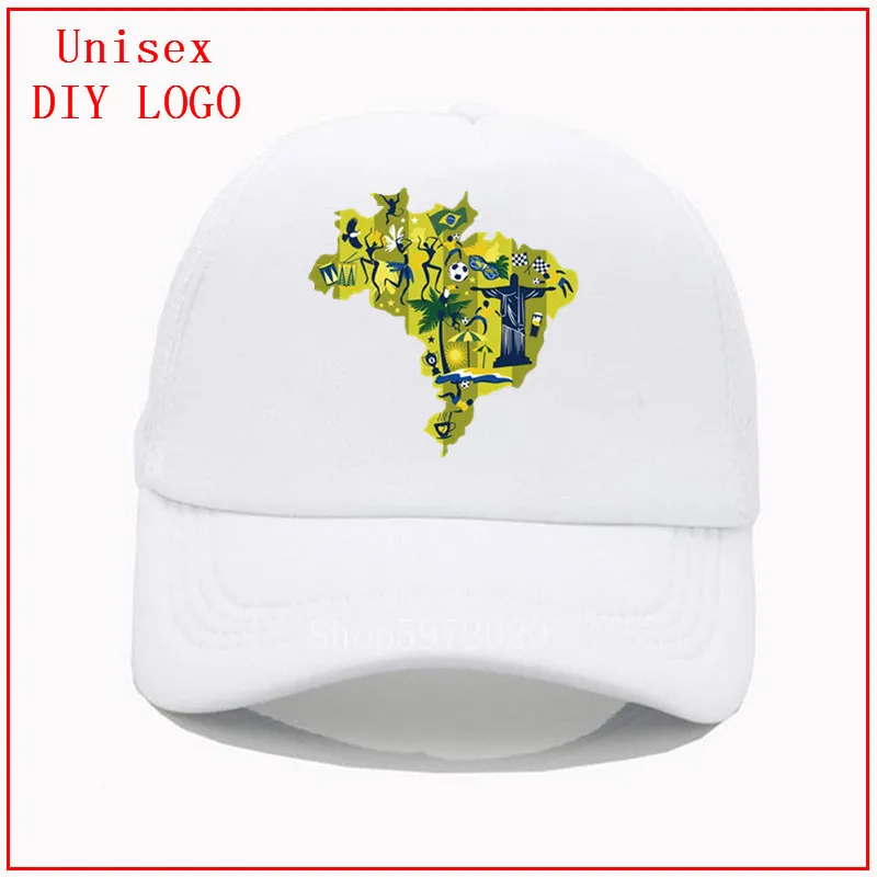 Карта бразильского флага детская шапка с щитом крест-накрест отверстием для