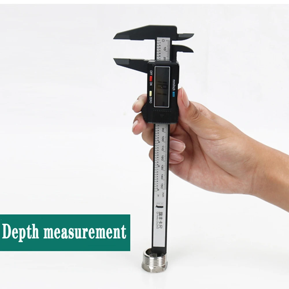 Верньер суппорт микрометр 150 мм метрический дюймовый ЖК дисплей Электронный