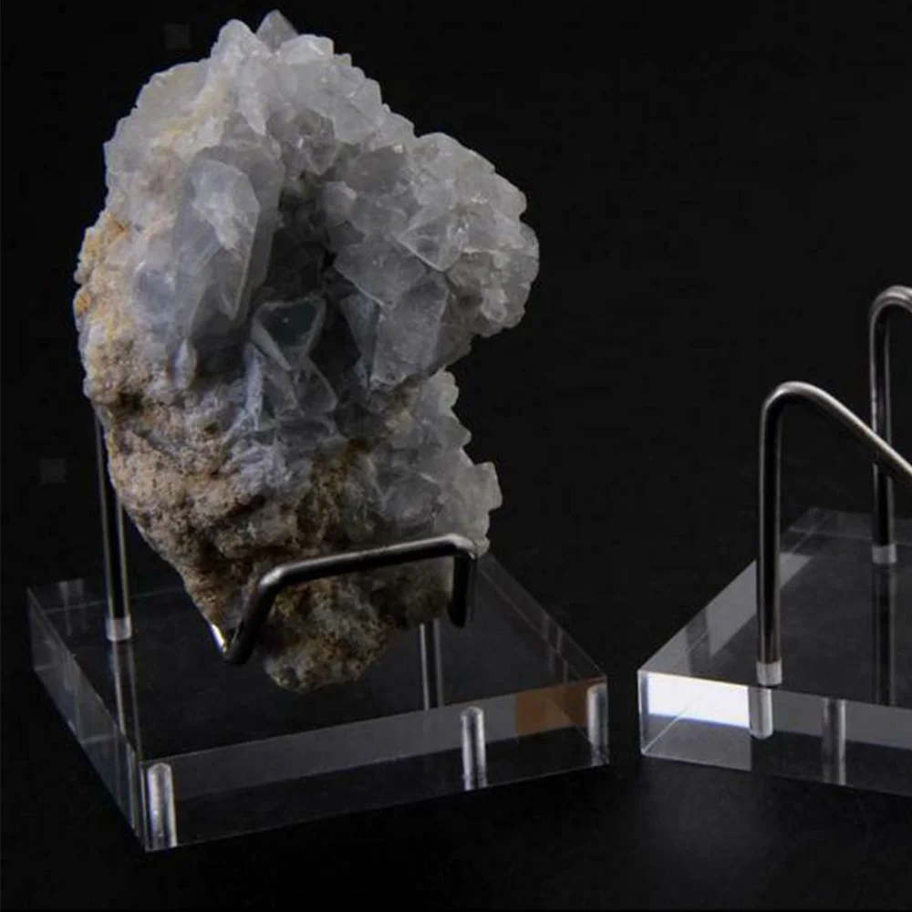 

Display Stand For Gemstone Mineral Specimens Crystal Ball Agate Acrylic Holder Jewelry Rack Meeting Home Decor