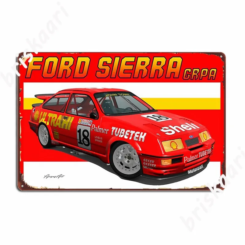 

Gra Sierra Rs Cosworth металлический знак настенный паб таблички Фреска фотоплакат