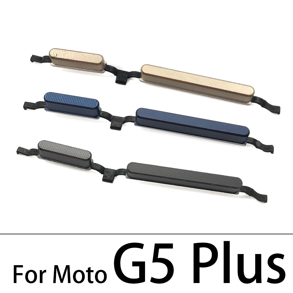 20 шт./лот Боковая кнопка питания + Кнопка громкости для Motorola Moto G6 Play G4 G5 G5S Plus