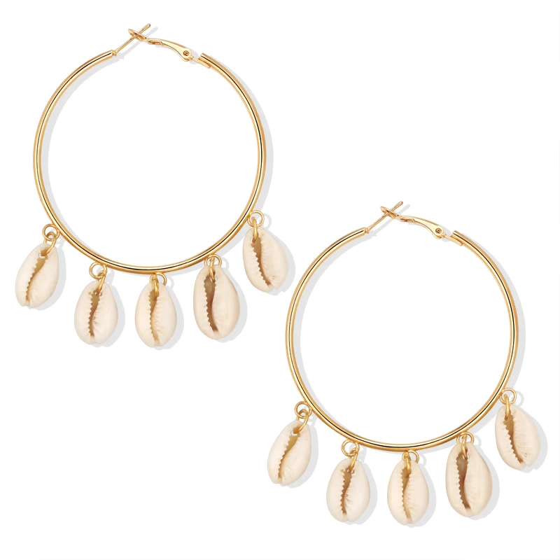 Женские серьги в виде ракушек с жемчугом морской звезды новая мода 2019 ожерелья