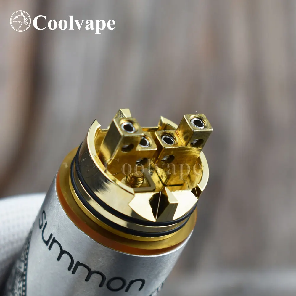 coolvape Apocalypse RDA 24mm Adjustable with pin BF Vaporizer Airflow Control Rebuilding tank vs goon v1.5 rda | Электроника