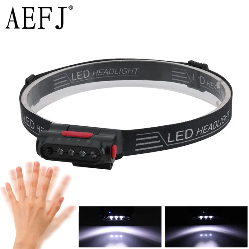 Фонасветильник на голову с датчиком движения тела|Налобные LED-фонари| |