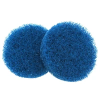 1 20pcs 4 inch 100mm hand drill self adhesive blue scouring pad polishing and polishing rust cloth leather chores cleaning brush
