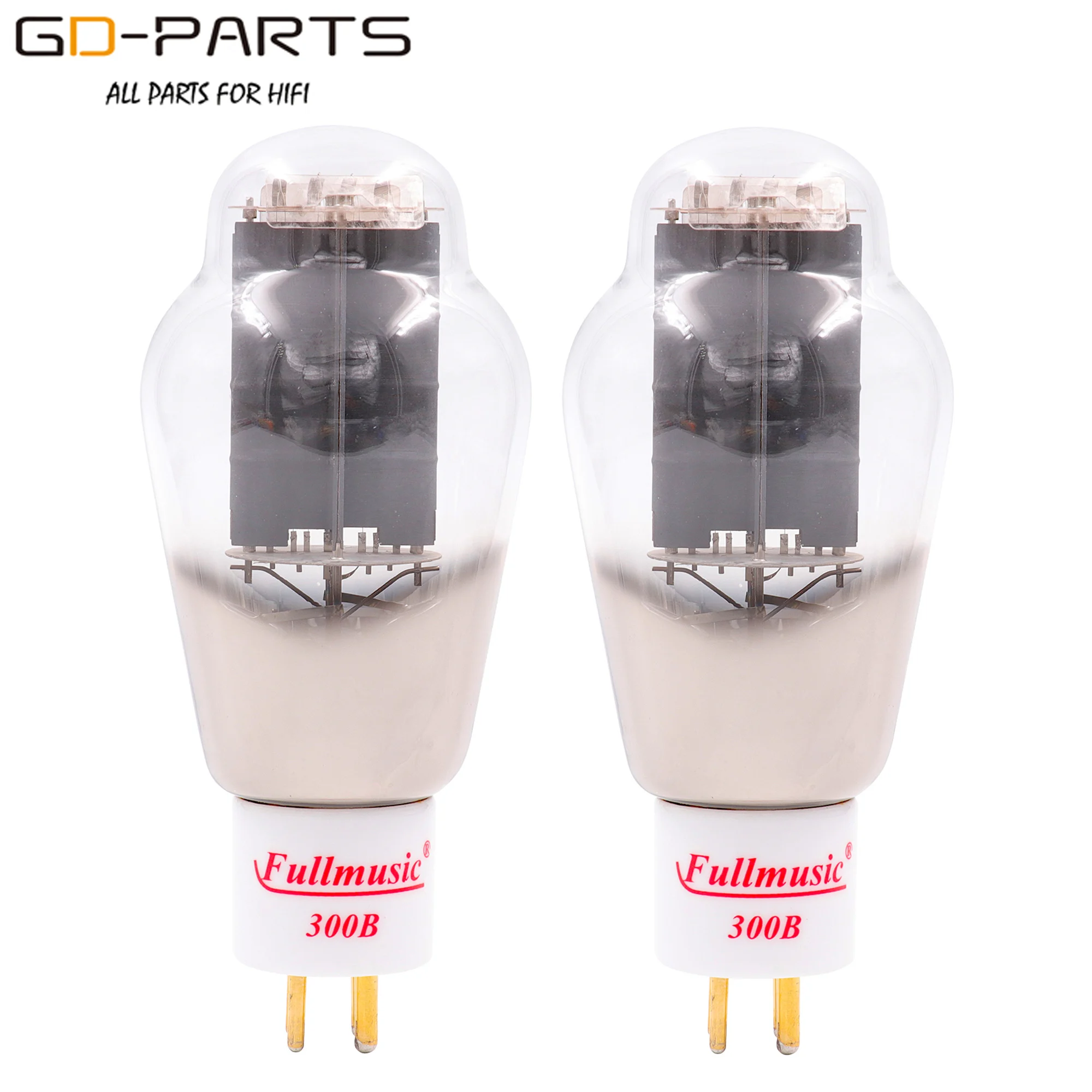 New TJ Fullmusic 300B 300B/N 300BN Vacuum Tube Mesh Plate For Hifi Audio AMP DIY Upgrade Factory Test Matched Pair |