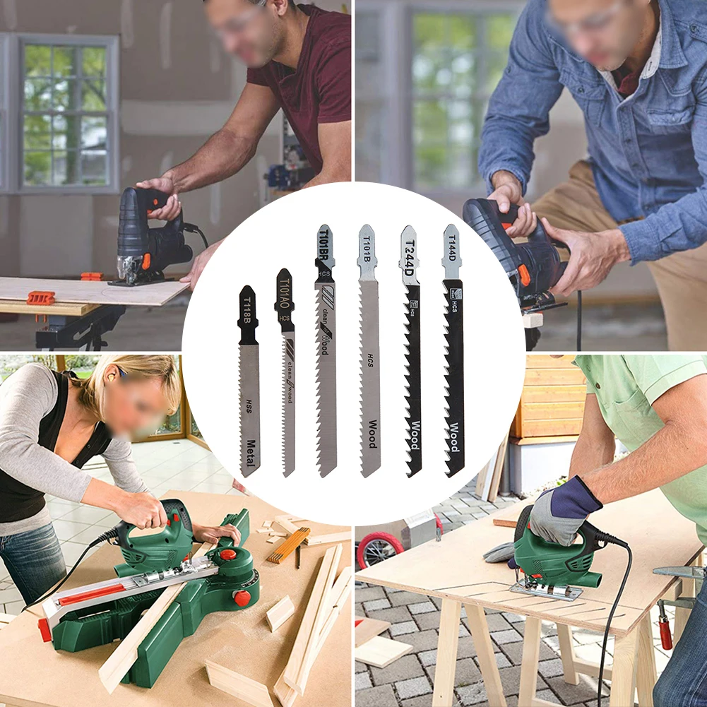 

HCS Jigsaw Blade T-shank Jigsaw Blades Cutting Tool Universal Hot sale