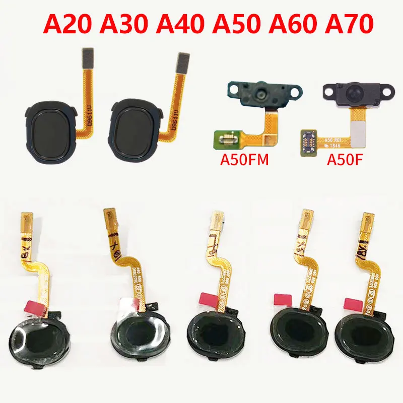 Для SamSung A20 A30 A40 A50 A60 A70 A205 A305 A405 A505 A305F A405F A505F A705F Главная Кнопка Датчик отпечатков