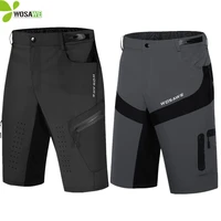 wosawe mens loose fit cycling shorts running bicycle clothing sports short summer mtb mountain bike downhill underpants