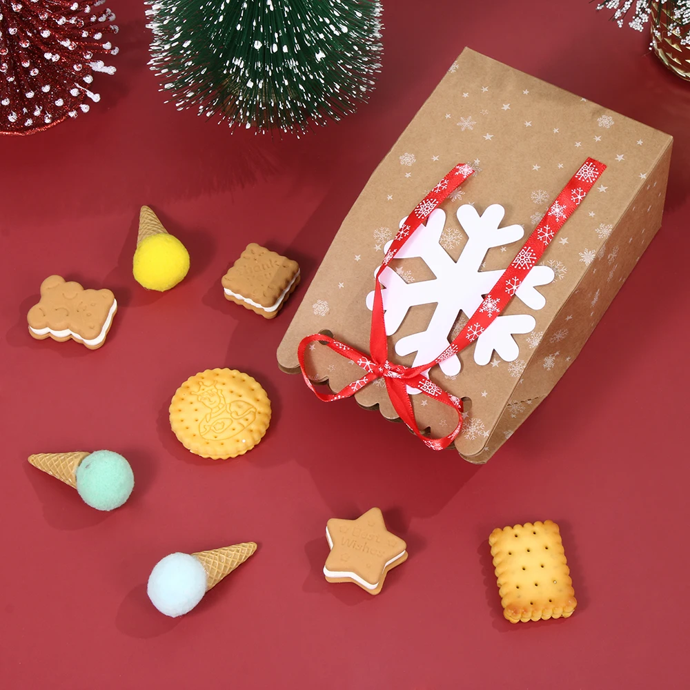 1 шт. праздничный пакет из крафт бумаги для подарков сувенир вечеривечерние