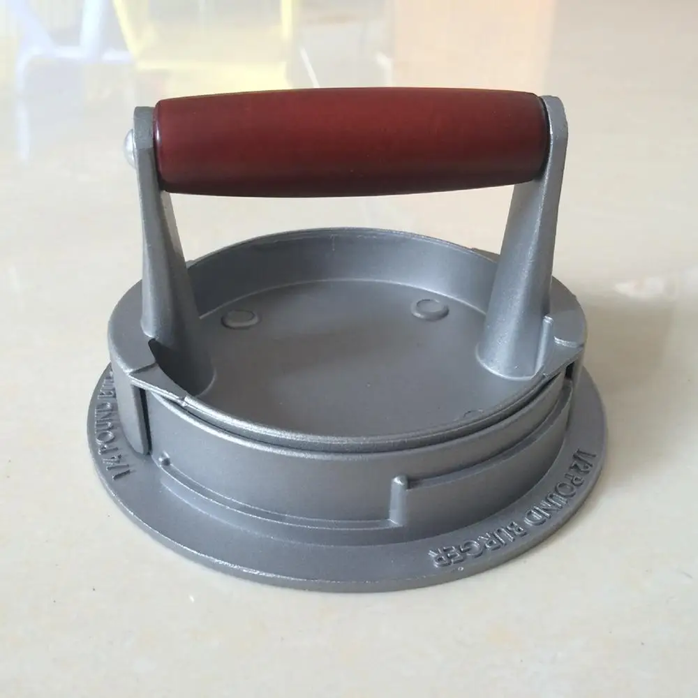 

Rotary Hamburger Press Meatloaf Press For Kitchen Presser 2 In 1 Hamburger Press Kitchen Manual Gadget