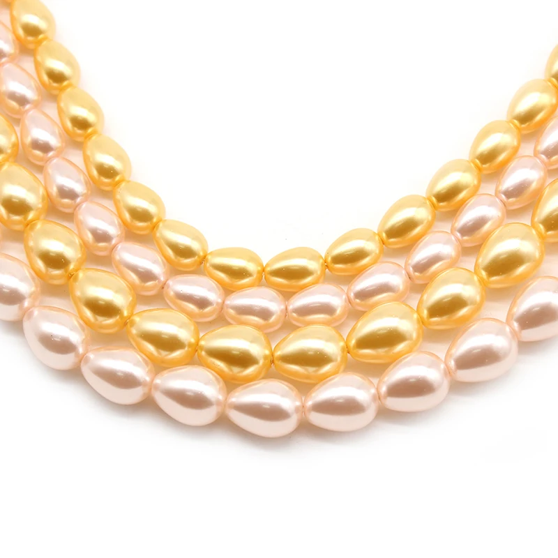 

Natural Pink Yellow Rice Freshwater Pearl Beads 4-5mm Punch Loose Beads for DIY Bracelet Necklace Jewelry Making 15"