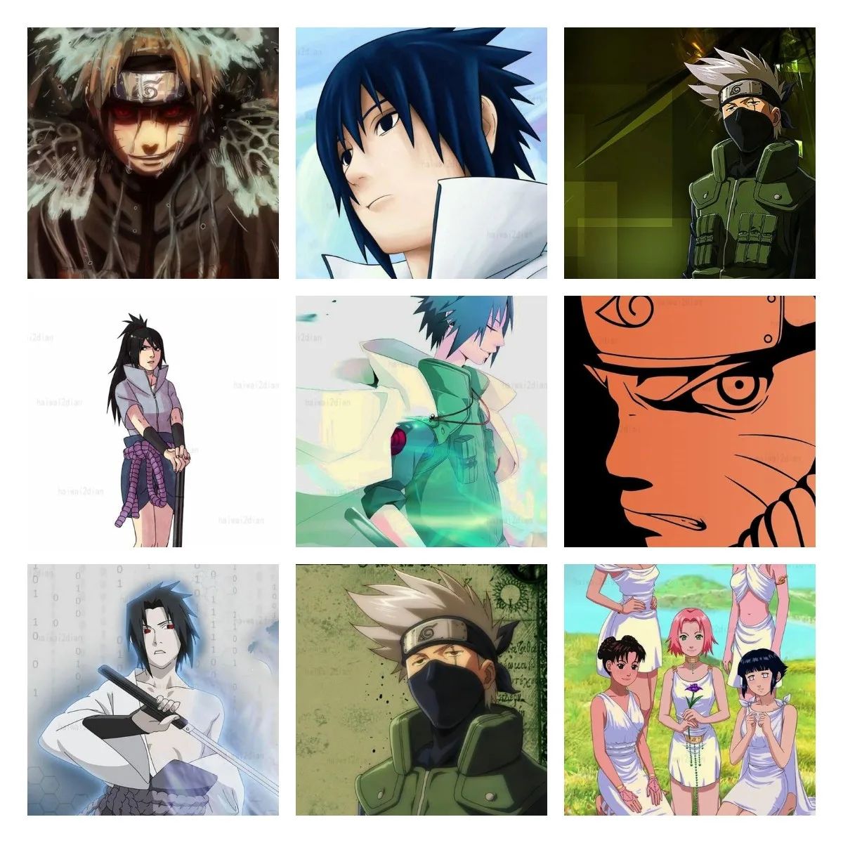 5D цифровая алмазная живопись сделай сам персонаж Наруто Алмазная мозаика