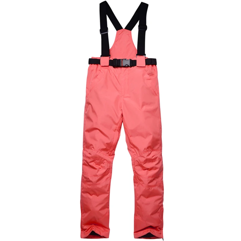 Новые Лыжные зимние штаны ветрозащитные теплые водонепроницаемые брюки для