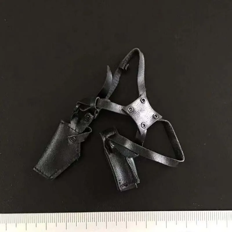 

1/6 Scale Soldier Shoulder Strap with Holster for 12in Action Figure Motorcycle Girl Toys